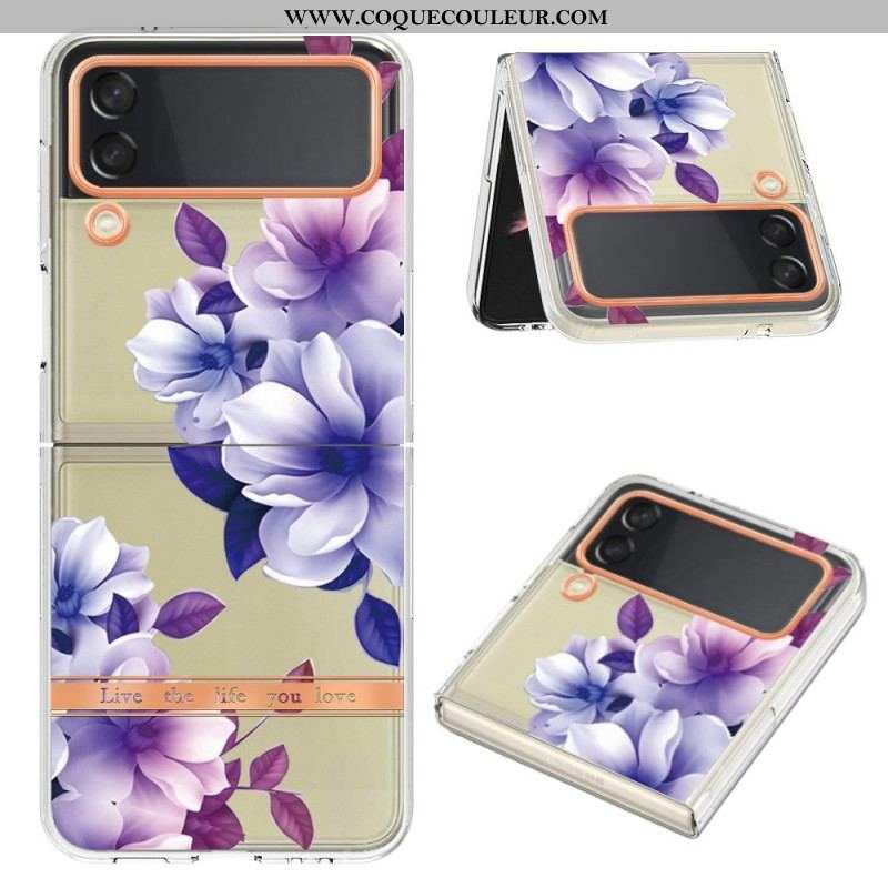 Coque Samsung Galaxy Z Flip 4 Florale