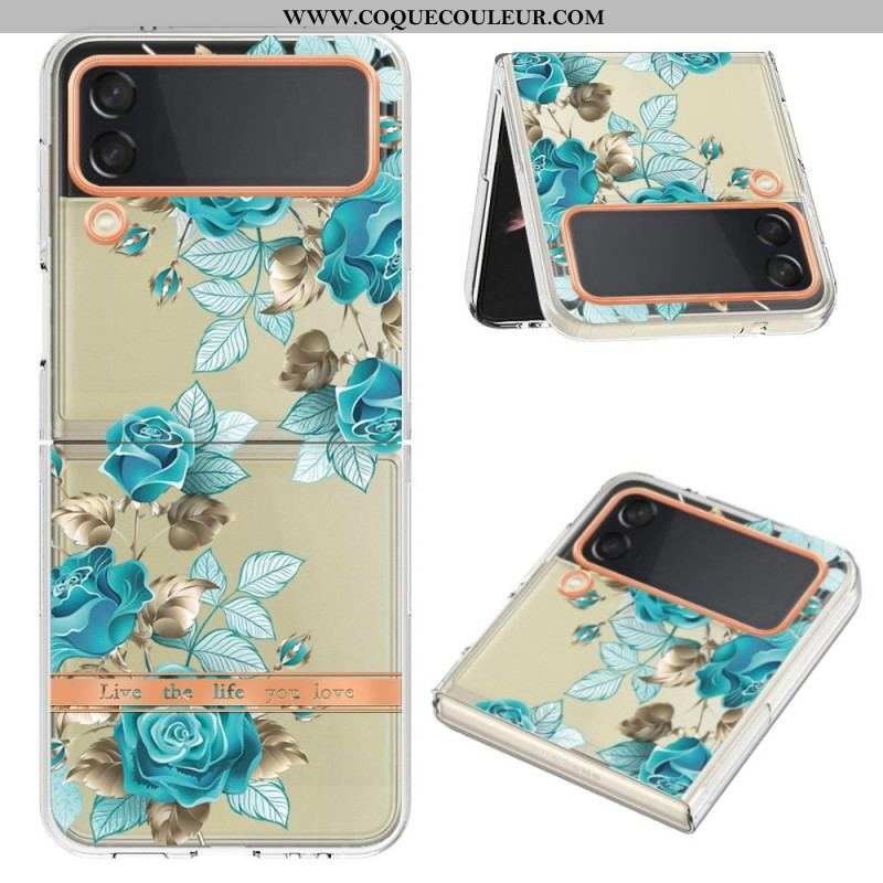 Coque Samsung Galaxy Z Flip 4 Florale