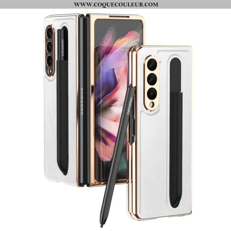 Coque Samsung Galaxy Z Fold 3 5G Protection Écran et Porte-Stylet