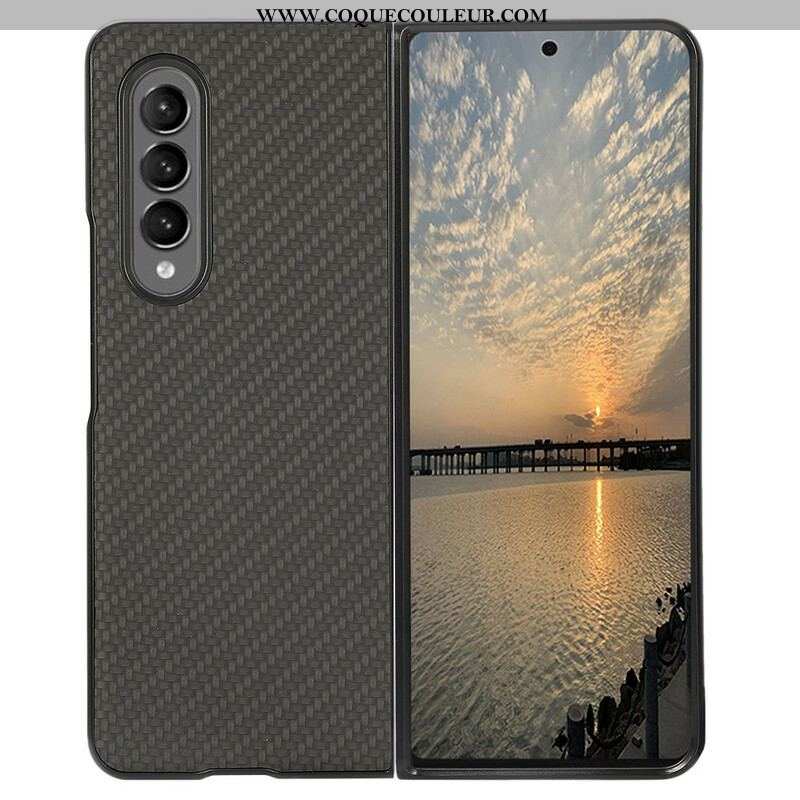 Coque Samsung Galaxy Z Fold 3 5G Fibre Carbone Color