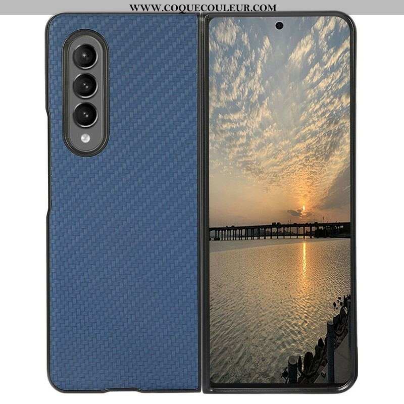 Coque Samsung Galaxy Z Fold 3 5G Fibre Carbone Color