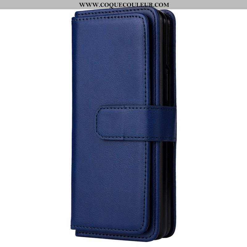 Housse Samsung Galaxy Z Fold 3 5G Multi-fonctions Porte-Monnaie Business