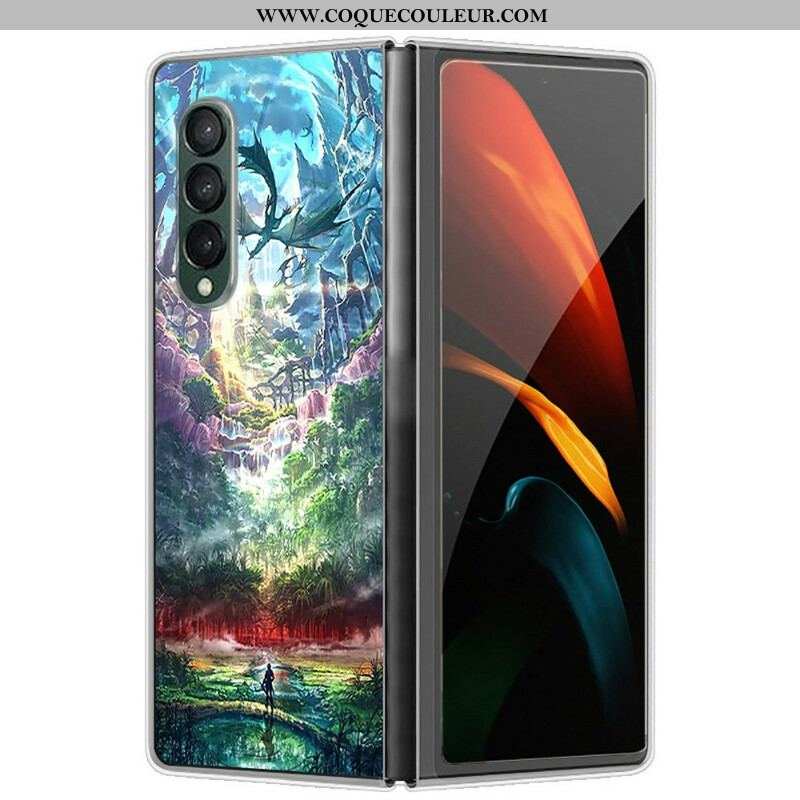 Coque Samsung Galaxy Z Fold 3 5G Nature Artistique