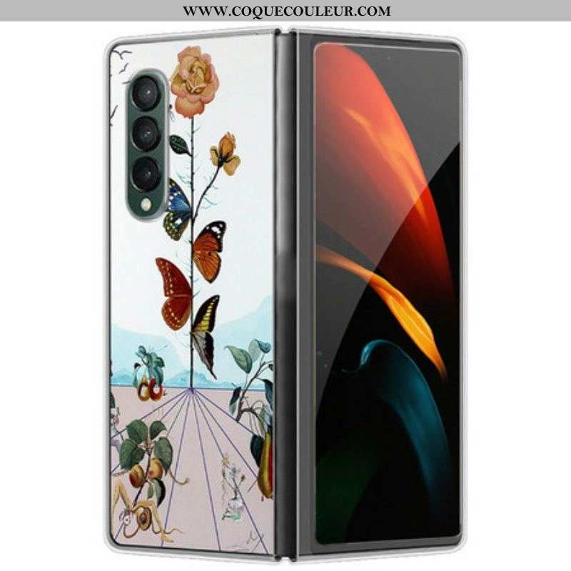 Coque Samsung Galaxy Z Fold 3 5G Papillons de la Nature