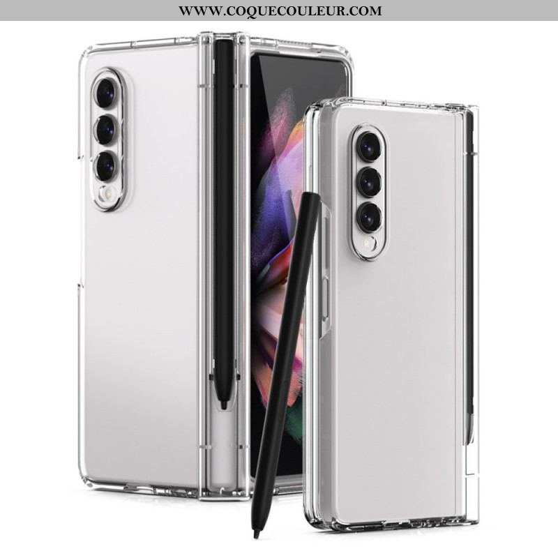 Coque Samsung Galaxy Z Fold 3 5G Protecteur Écran et Porte-Stylet