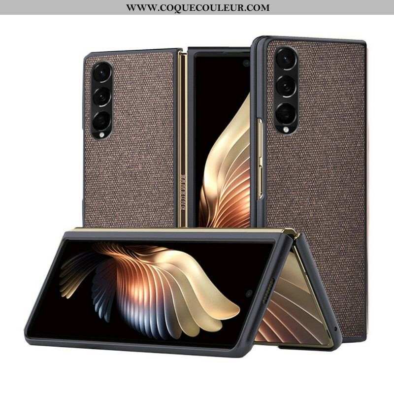 Coque Samsung Galaxy Z Fold 3 5G Effet Cuir Texturé