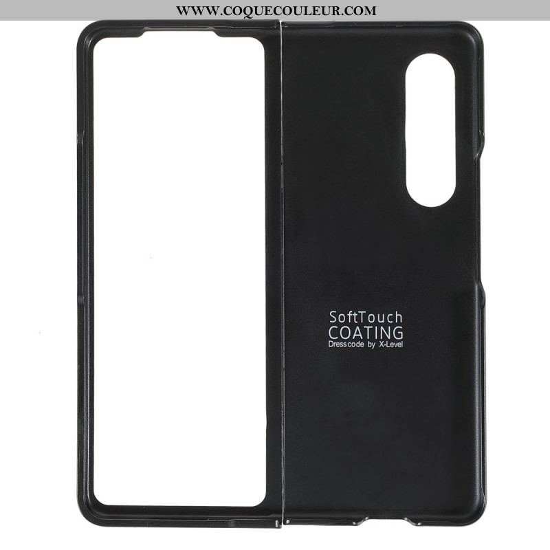 Coque Samsung Galaxy Z Fold 3 5G Fibre Carbone X-LEVEL