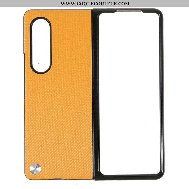 Coque Samsung Galaxy Z Fold 3 5G Fibre Carbone X-LEVEL