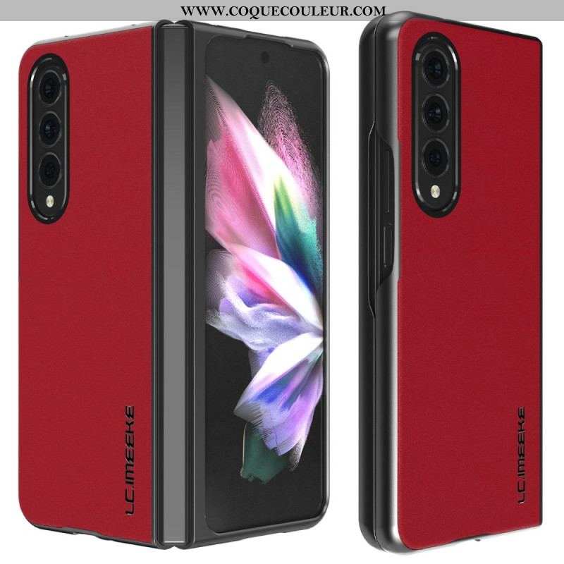 Coque Samsung Galaxy Z Fold 4 LC. IMEEKE Simili Cuir Doux