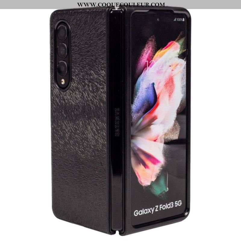 Coque Samsung Galaxy Z Fold 4 Relief Fourrure