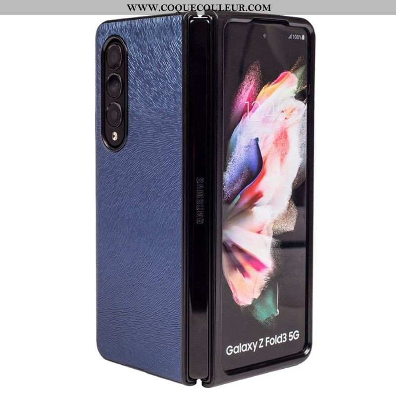 Coque Samsung Galaxy Z Fold 4 Relief Fourrure