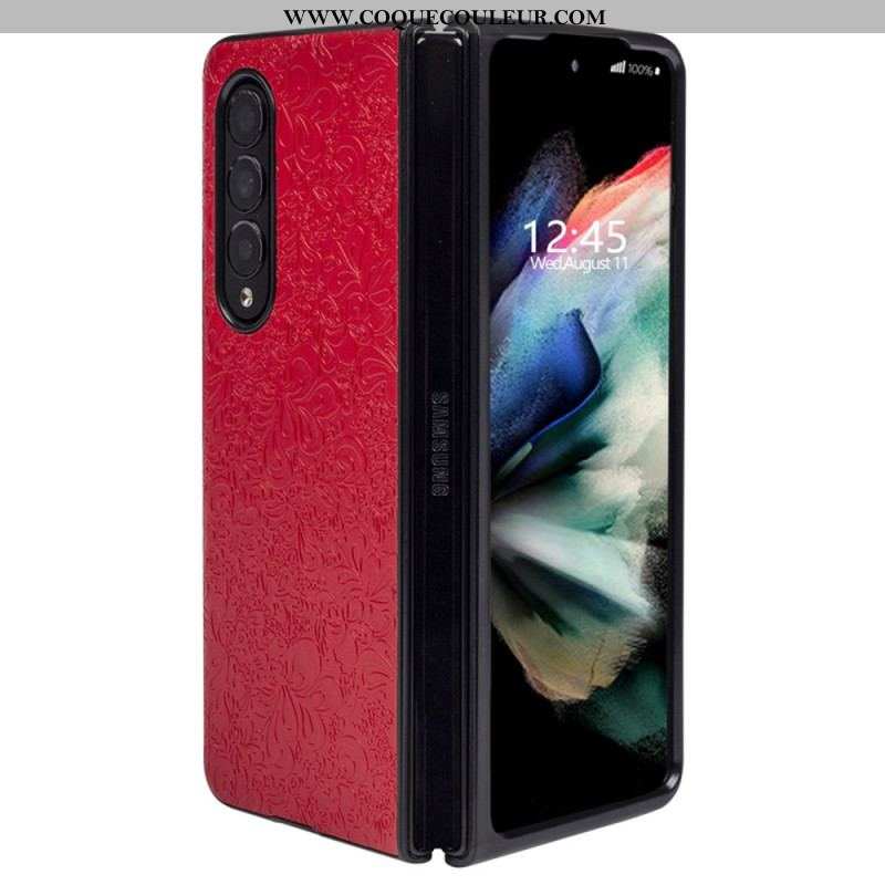 Coque Samsung Galaxy Z Fold 4 Arabesques Relief