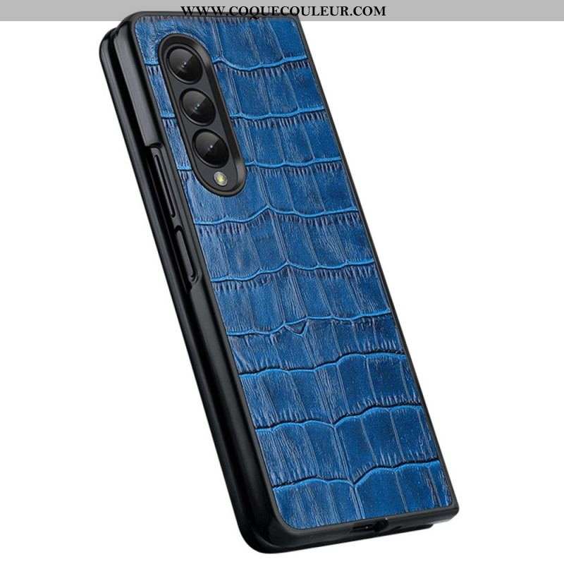 Coque Samsung Galaxy Z Fold 4 Croco Chic