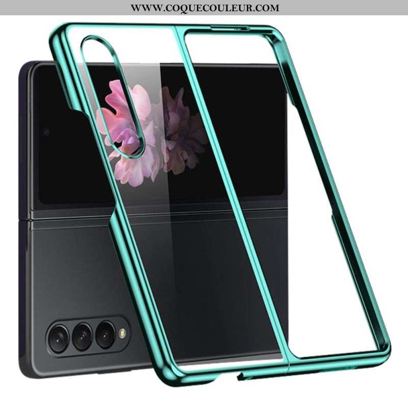 Coque Samsung Galaxy Z Fold 4 Transparente Métallisée