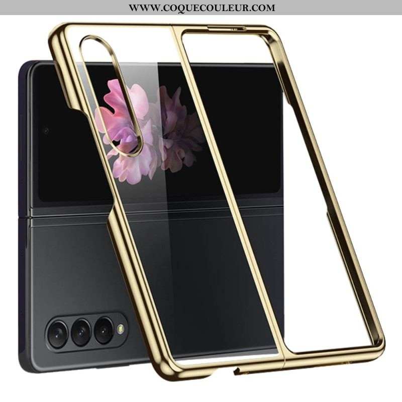 Coque Samsung Galaxy Z Fold 4 Transparente Métallisée