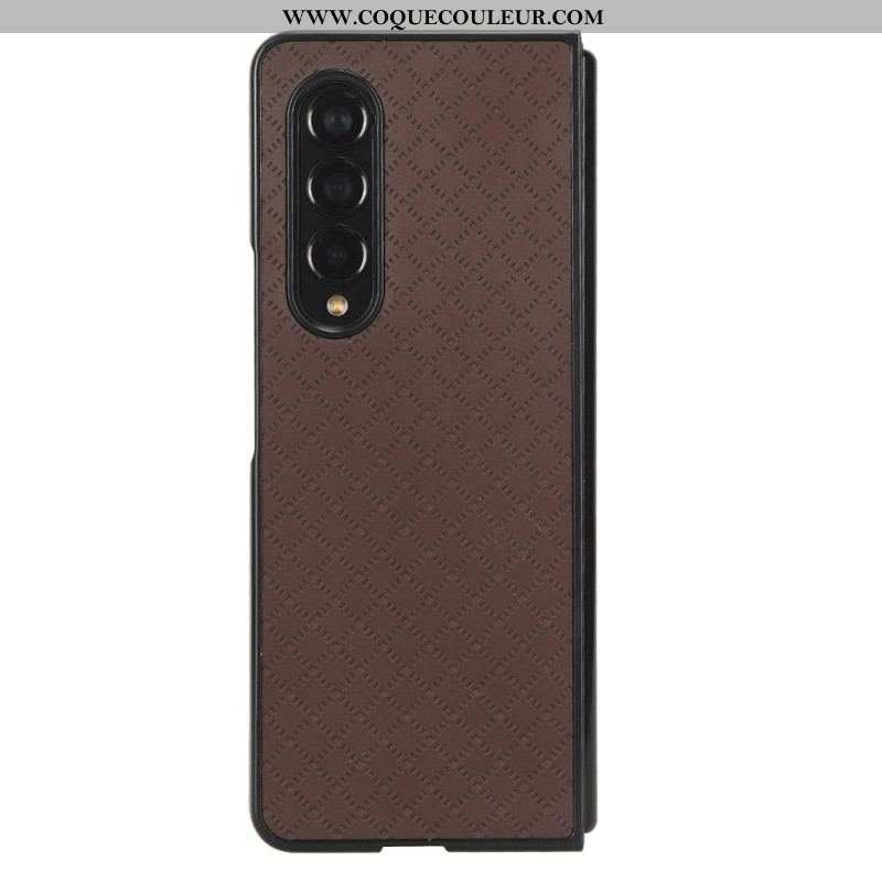Coque Samsung Galaxy Z Fold 4 Carreaux Discrets