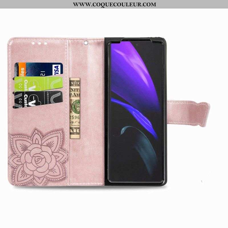 Housse Samsung Galaxy Z Fold 4 Papillon Géant