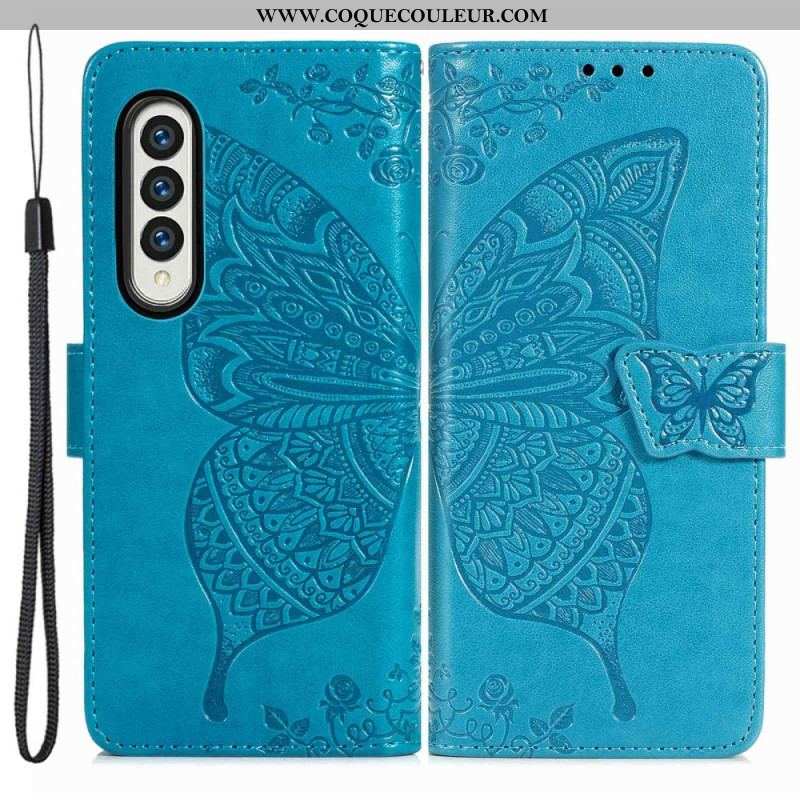 Housse Samsung Galaxy Z Fold 4 Papillon Géant