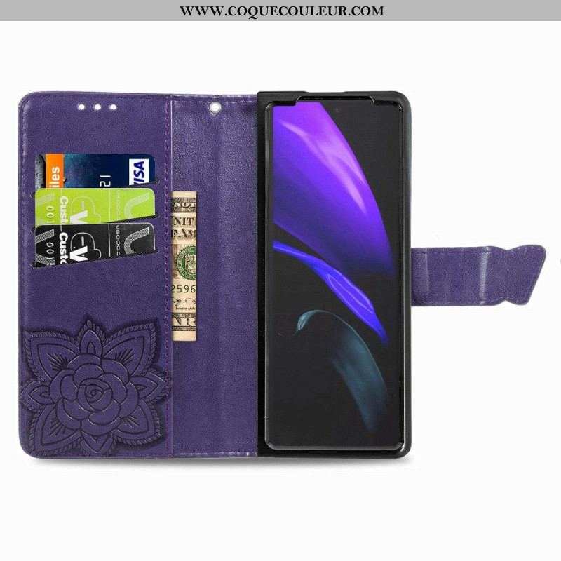 Housse Samsung Galaxy Z Fold 4 Papillon Géant