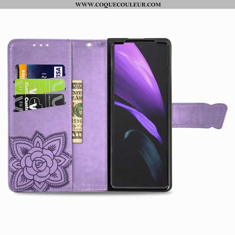 Housse Samsung Galaxy Z Fold 4 Papillon Géant