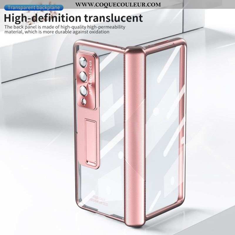 Coque Samsung Galaxy Z Fold 4 Transparente Verre Trempé et Charnière