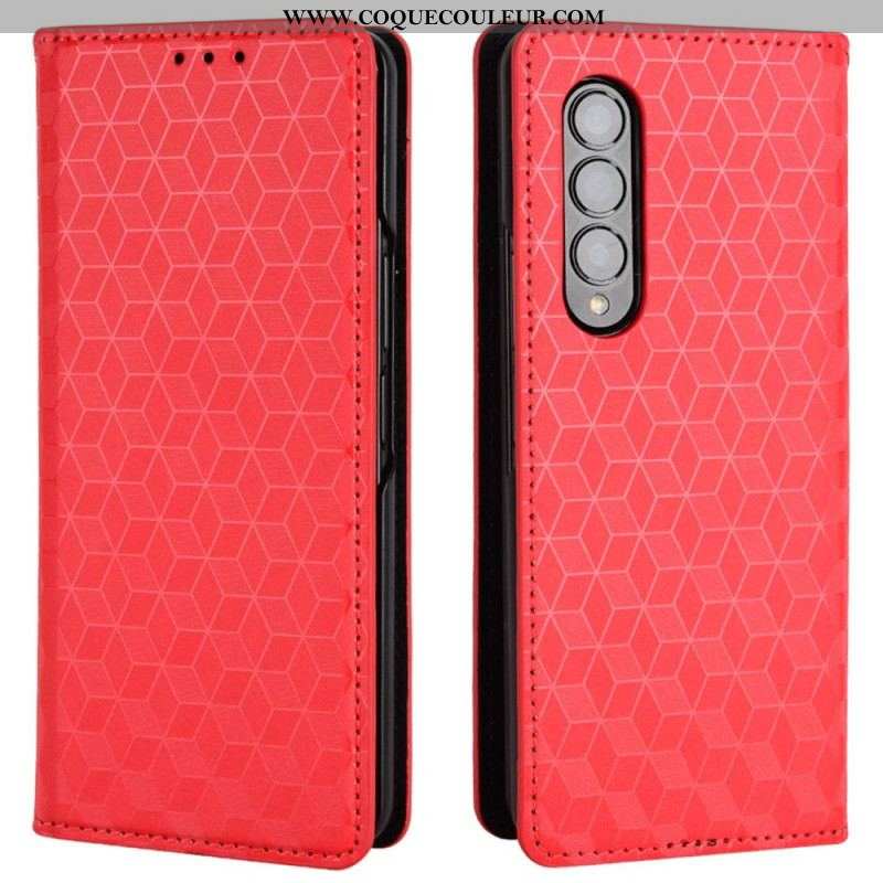 Flip Cover Samsung Galaxy Z Fold 4 Cube 3D