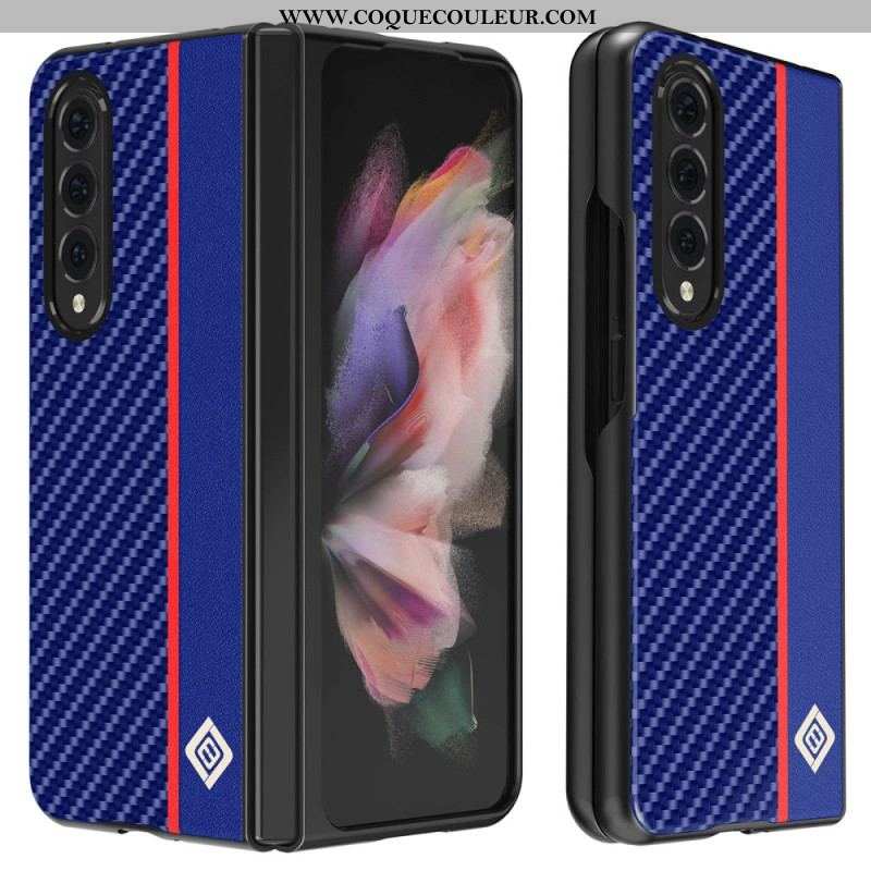 Coque Samsung Galaxy Z Fold 4 Fibre de Carbone Line Lc. Imeeke