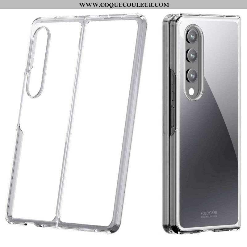 Coque Samsung Galaxy Z Fold 4 Métallique Discret