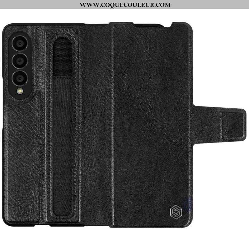 Housse Samsung Galaxy Z Fold 4 NILLKIN Simili Cuir