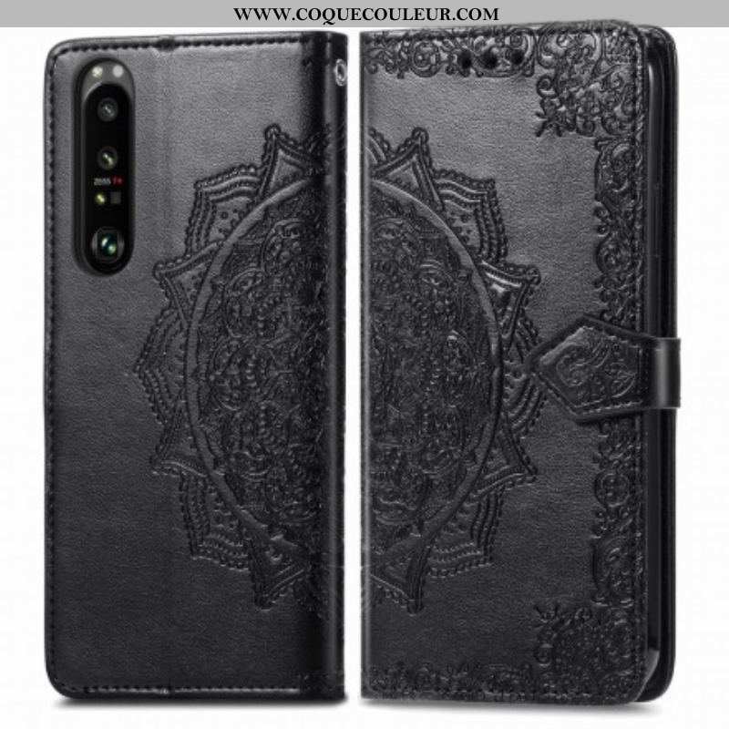 Housse Sony Xperia 1 III Mandala Moyen Age