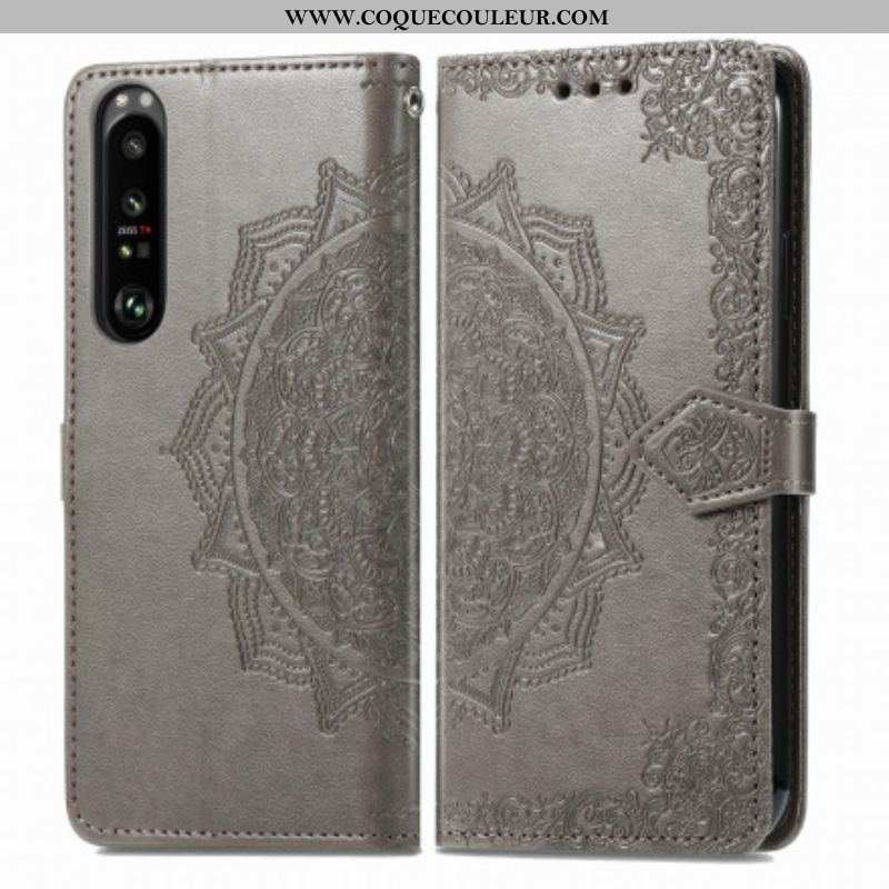 Housse Sony Xperia 1 III Mandala Moyen Age