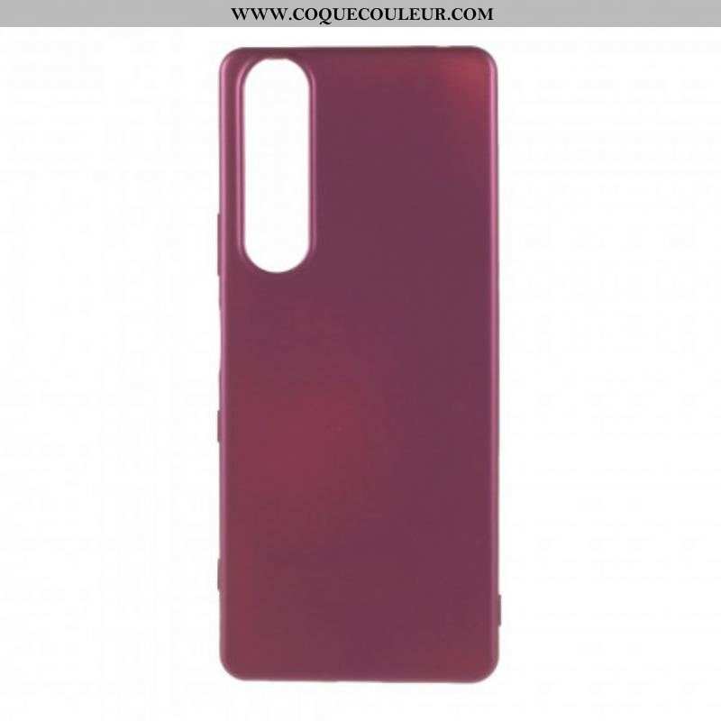 Coque Sony Xperia 1 III Silicone Givré