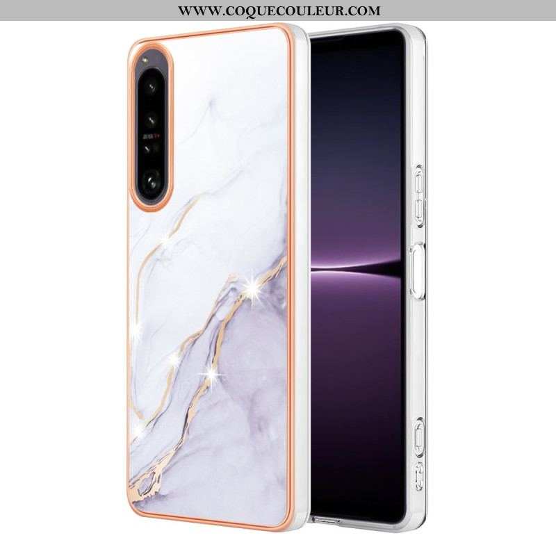 Coque Sony Xperia 1 IV Marbre Coloré