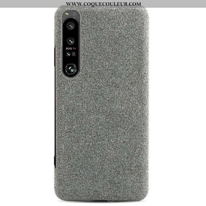 Coque Sony Xperia 1 IV Tissu