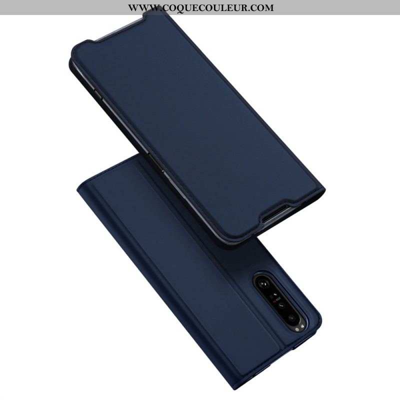 Flip Cover Sony Xperia 1 IV Skin Pro Series Dux Ducis