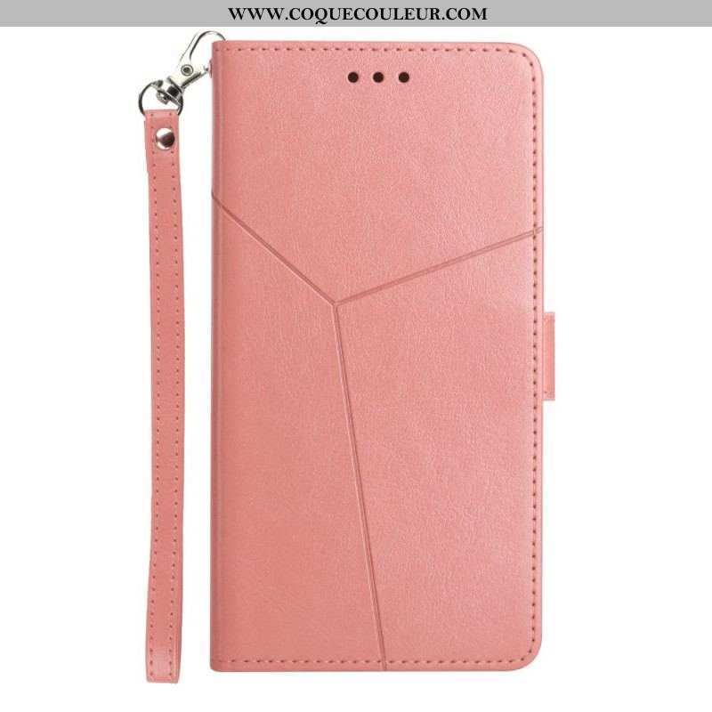 Housse Sony Xperia 1 IV Motif Y à Lanière