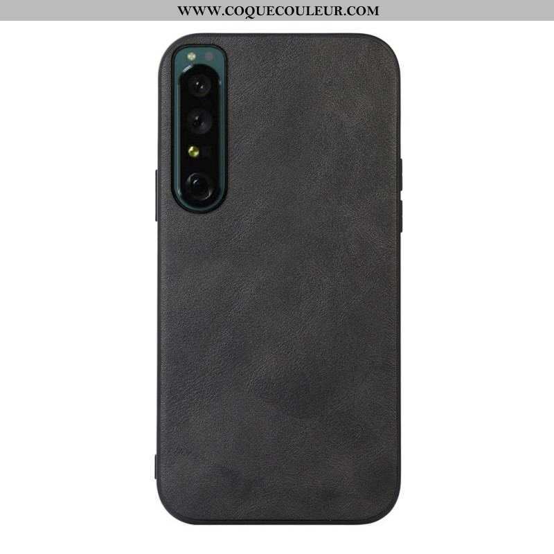 Coque Sony Xperia 1 IV Style Cuir