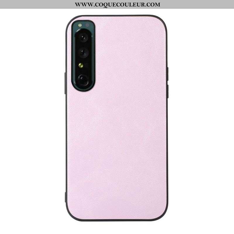 Coque Sony Xperia 1 IV Style Cuir