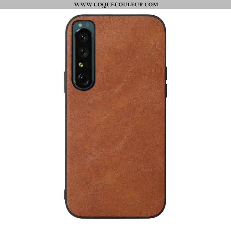 Coque Sony Xperia 1 IV Style Cuir