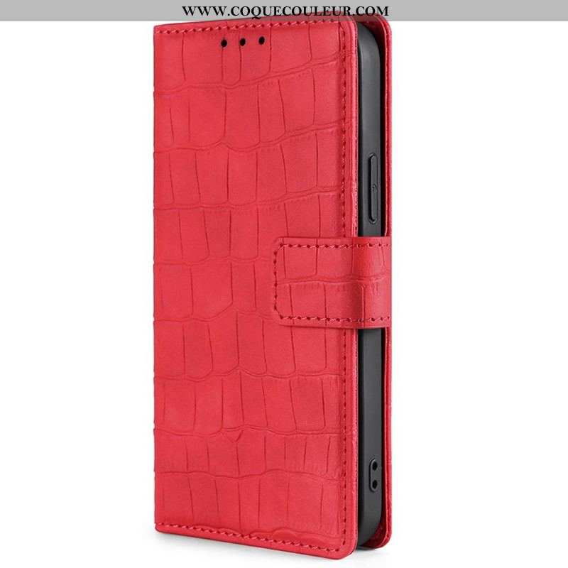 Housse Sony Xperia 10 IV Style Peau de Crocodile