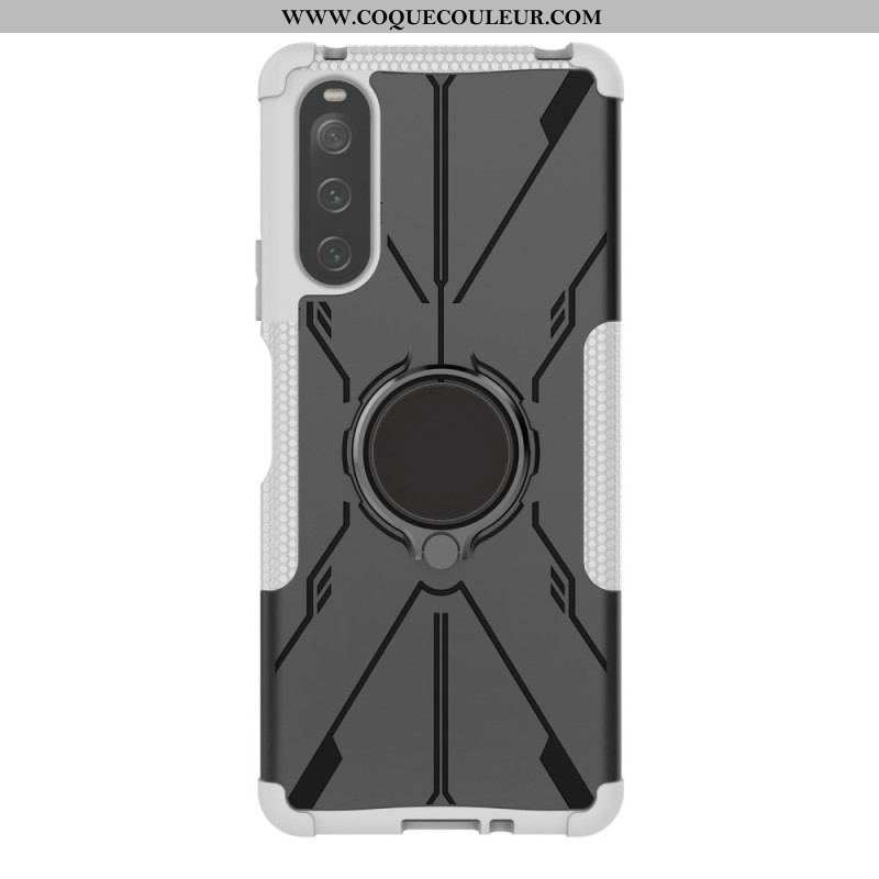 Coque Sony Xperia 10 IV Anneau Rotatif