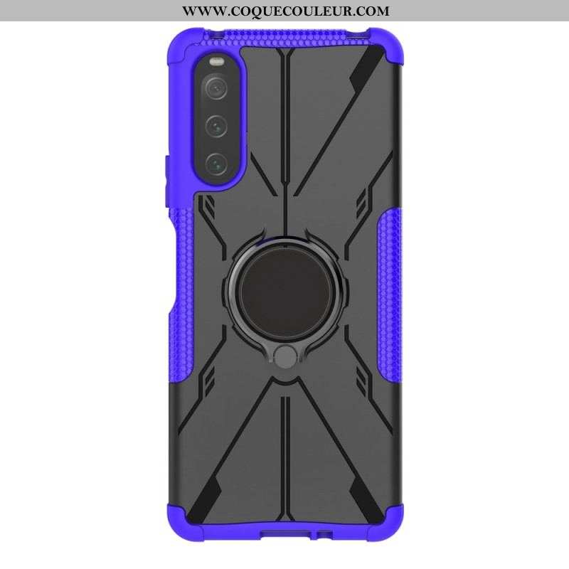 Coque Sony Xperia 10 IV Anneau Rotatif