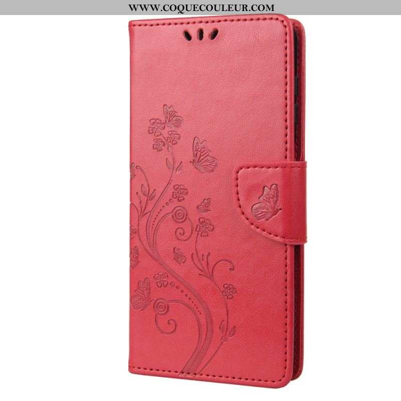 Housse Sony Xperia 10 IV Fleurs et Papillons