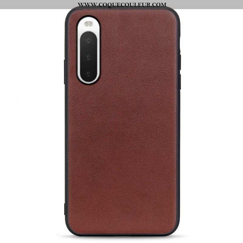 Coque Sony Xperia 10 IV Cuir