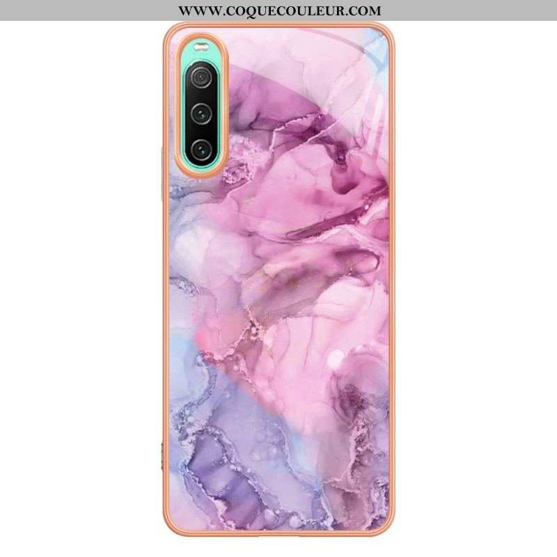 Coque Sony Xperia 10 IV Marbre