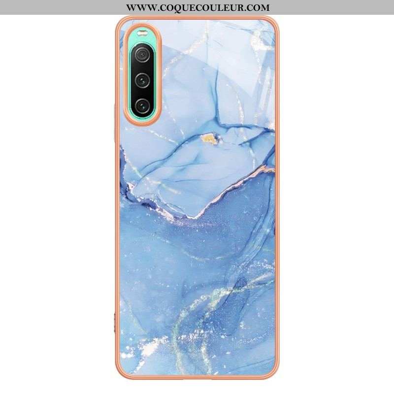 Coque Sony Xperia 10 IV Marbre