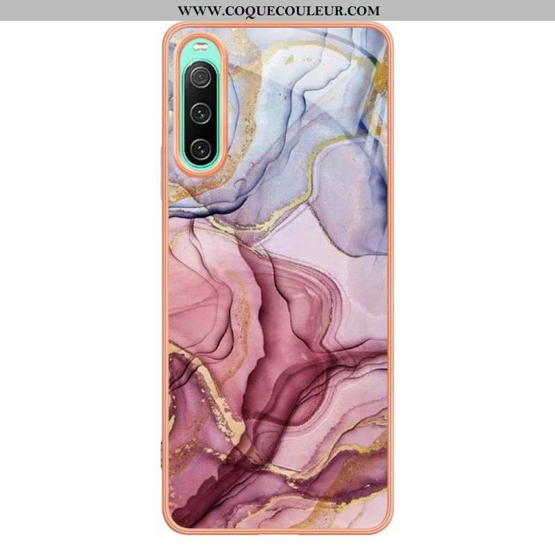 Coque Sony Xperia 10 IV Marbre