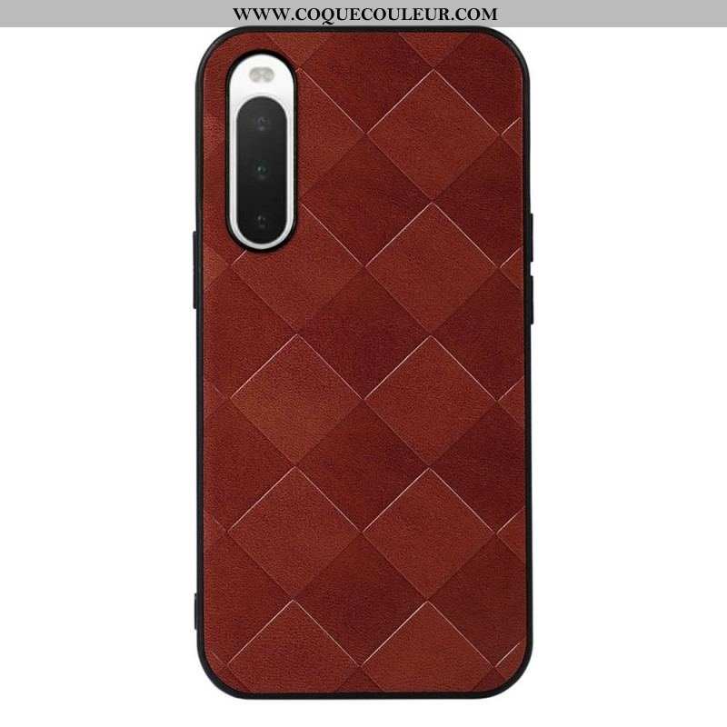 Coque Sony Xperia 10 IV Texture Tissée