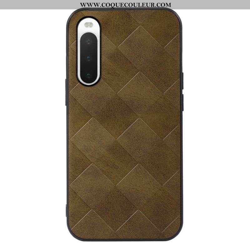 Coque Sony Xperia 10 IV Texture Tissée