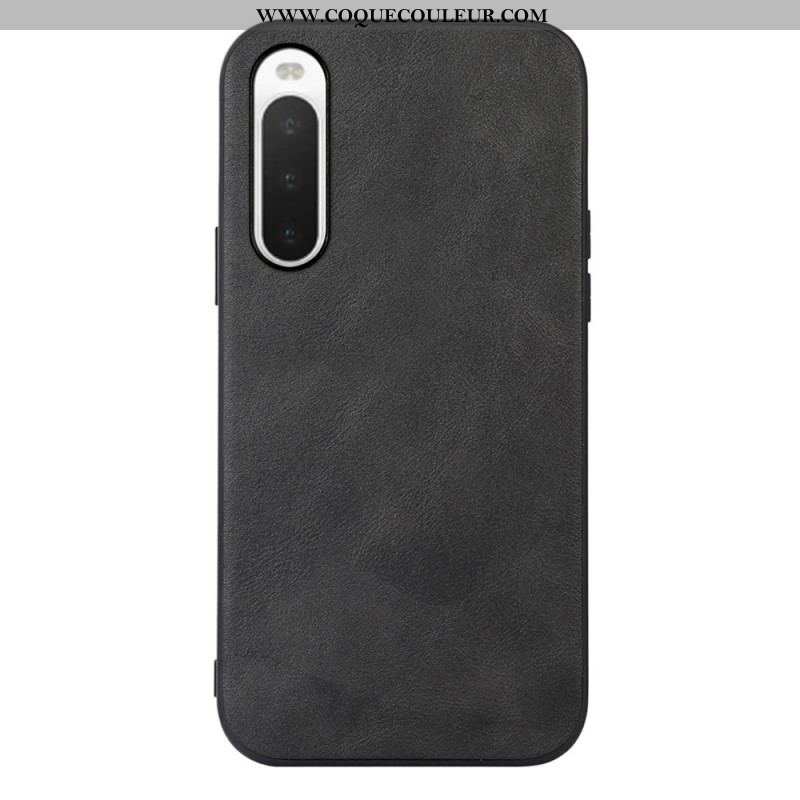 Coque Sony Xperia 10 IV Style Cuir Classy